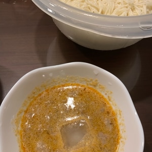 坦々麺風～ミルクごま味噌にゅうめん＊＊